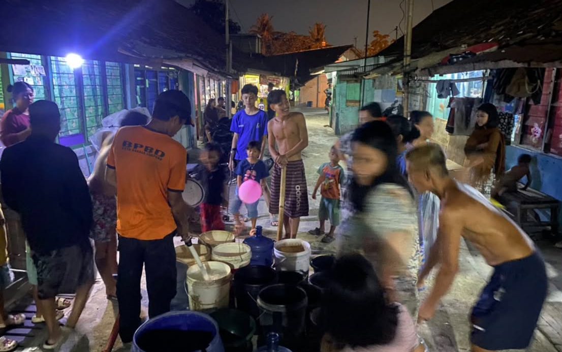 BPBD SALURKAN AIR BERSIH